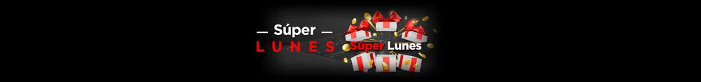 Banner del Súper Lunes de Caliente con el código SUPERLUNES