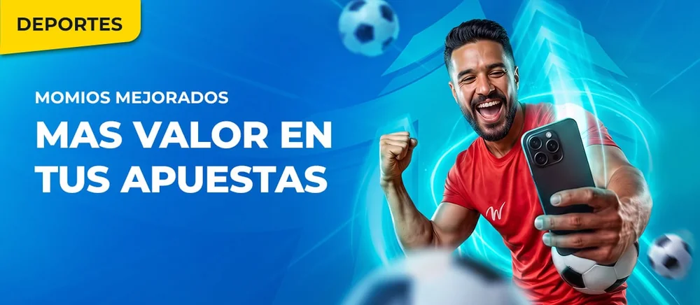 Banner de Winpot Boosts: momios mejorados por encima del mercado