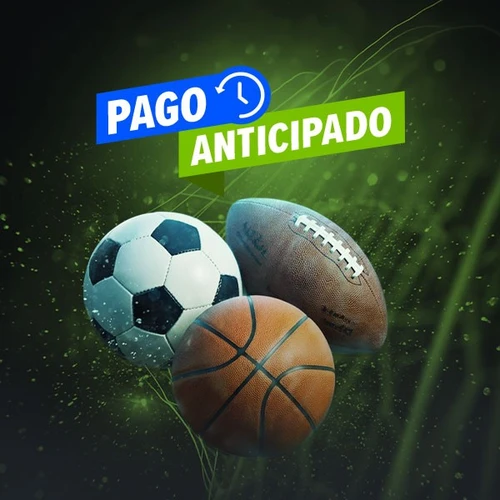 Banner oficial del pago anticipado de Codere en fútbol, NFL y NBA