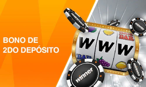 Banner oficial del bono de segundo depósito de Winner Casino